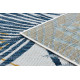 Kusový koberec Cooper Sisal Palm leaves 22258 ecru/navy