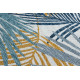 Kusový koberec Cooper Sisal Palm leaves 22258 ecru/navy