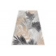 Kusový koberec Cooper Sisal Palm leaves 22258 ecru/black