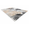 Kusový koberec Cooper Sisal Palm leaves 22258 ecru/black