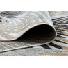 Kusový koberec Cooper Sisal Palm leaves 22258 ecru/black