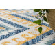 Kusový koberec Cooper Sisal Aztec 22224 ecru/navy