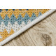 Kusový koberec Cooper Sisal Aztec 22224 ecru/navy