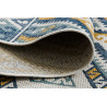 Kusový koberec Cooper Sisal Aztec 22224 ecru/navy