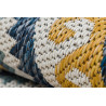 Kusový koberec Cooper Sisal Aztec 22224 ecru/navy