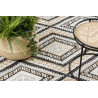 Kusový koberec Cooper Sisal Aztec 22224 ecru/black