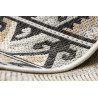 Kusový koberec Cooper Sisal Aztec 22224 ecru/black