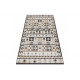 Kusový koberec Cooper Sisal Aztec 22218 ecru/black – na ven i na doma