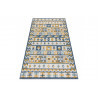 Kusový koberec Cooper Sisal Aztec 22218 ecru/navy