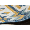 Kusový koberec Cooper Sisal Aztec 22218 ecru/navy