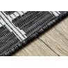 Kusový koberec Sion Sisal Trellis 22144 black/ecru
