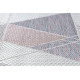 Kusový koberec Sion Sisal Triangles 3006 ecru/pink