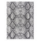 Kusový koberec Sion Sisal Snake`s skin 22162 ecru/black
