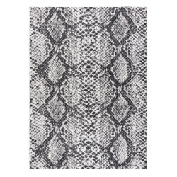 Kusový koberec Sion Sisal Snake`s skin 22162 ecru/black – na ven i na doma