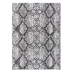 Kusový koberec Sion Sisal Snake`s skin 22162 ecru/black – na ven i na doma