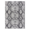 Kusový koberec Sion Sisal Snake`s skin 22162 ecru/black