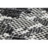 Kusový koberec Sion Sisal Snake`s skin 22162 ecru/black – na ven i na doma