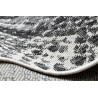 Kusový koberec Sion Sisal Snake`s skin 22162 ecru/black