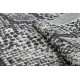 Kusový koberec Sion Sisal Snake`s skin 22162 ecru/black