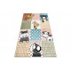 AKCE: 120x170 cm Dětský kusový koberec Fun Pets multi