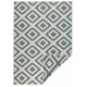 AKCE: 160x230 cm Kusový koberec Twin-Wendeteppiche 103131 grün creme – na ven i na doma