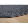Kusový koberec Color Shaggy šedý kruh