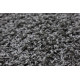 Kusový koberec Color Shaggy šedý čtverec