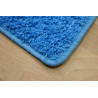 Kusový koberec Color shaggy modrý