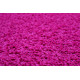 Kusový koberec Color shaggy růžový srdce