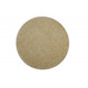 Kusový koberec Color shaggy béžový kruh