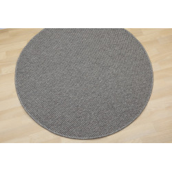 Kusový koberec Nature hnědý kruh