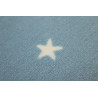 Kusový dětský koberec Hvězdičky modré