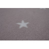 Kusový dětský koberec Hvězdičky růžové kruh