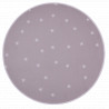 Kusový dětský koberec Hvězdičky růžové kruh
