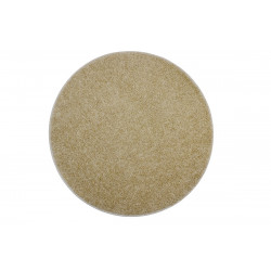 AKCE: 120x120 (průměr) kruh cm Kusový koberec Color shaggy béžový kruh