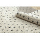 AKCE: 160x220 cm Kusový koberec Berber Syla B752 dots cream
