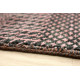 Ručně vázaný kusový koberec Diamond DC-MCN Black/rust