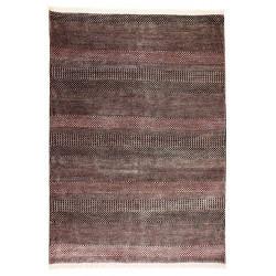 Ručně vázaný kusový koberec Diamond DC-MCN Black/rust