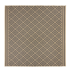 AKCE: 200x200 cm Kusový koberec Florence Alfresco Moretti Beige/Anthracite čtverec 
