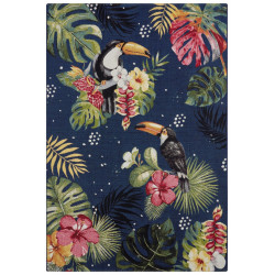 Kusový koberec Flair 105609 Tropical Dream Blue Multicolored – na ven i na doma
