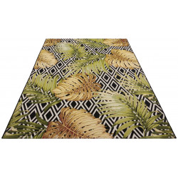 Kusový koberec Flair 105611 Diamonds and Leaves Multicolored – na ven i na doma