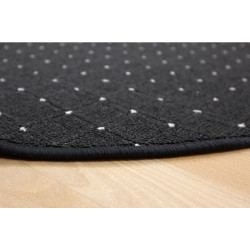 Kusový koberec Udinese antracit ovál