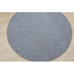 Kusový koberec Astra světle šedá kruh