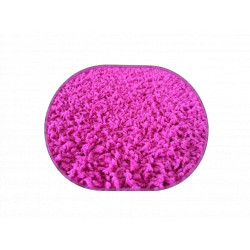 Kusový koberec Color shaggy růžový ovál
