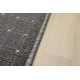 Kusový koberec Udinese hnědý čtverec