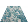 Kusový koberec Flair 105618 Tropical Leaves Turqouise – na ven i na doma