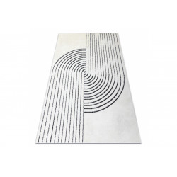 Kusový koberec Mode 8587 geometric cream/black