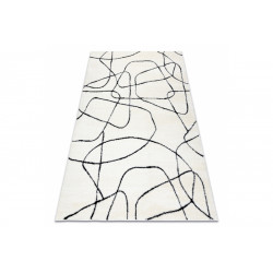 Kusový koberec Mode 8522 abstract cream/black