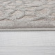 Kusový koberec Piatto Argento Silver kruh – na ven i na doma