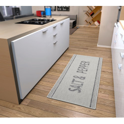 Běhoun Cucina Salt & Pepper 105626 Cream Grey